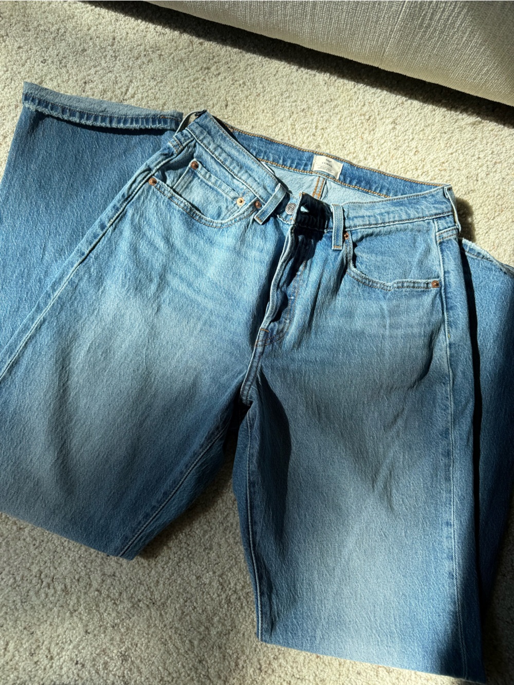 Classic Light Blue Men’s Denim Jeans